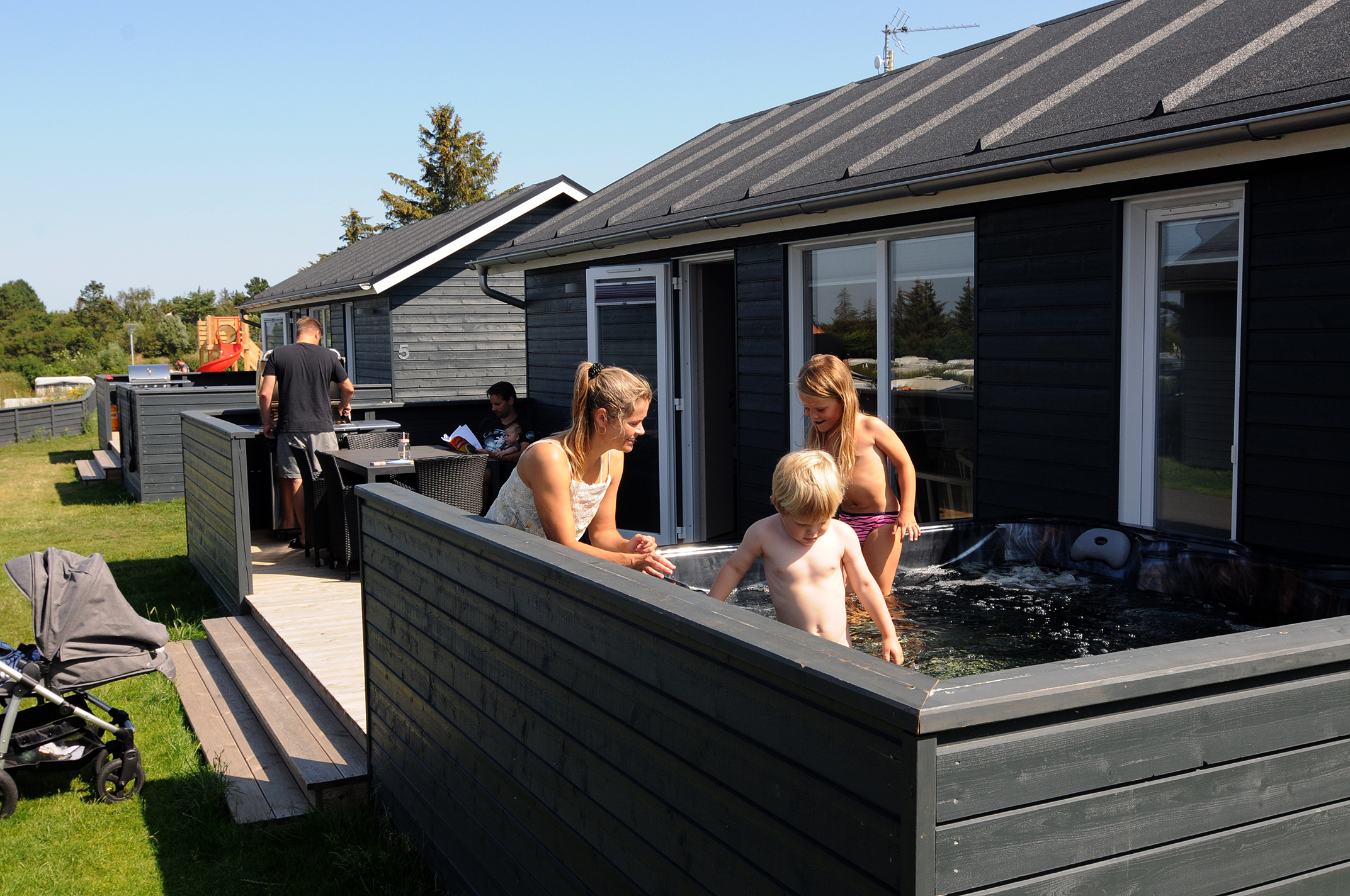 Pinseferien - i lejet campinghytte (1)