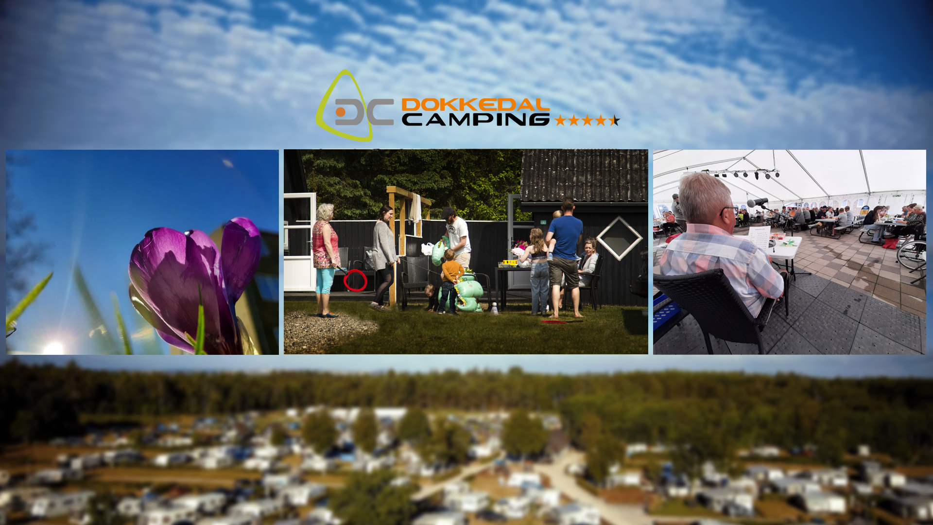 St. Bededagsferien - i lejet campinghytte