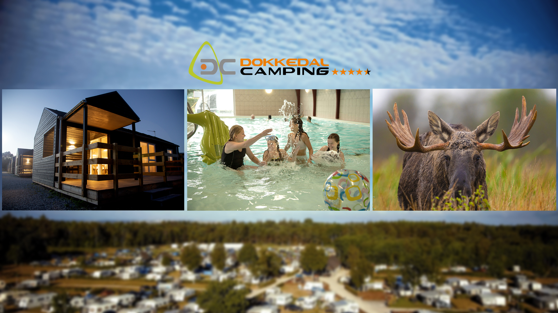 Kr. Himmelfartsferien - i lejet campinghytte